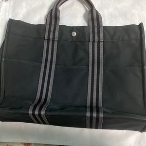 Hermes tote black - fair condition